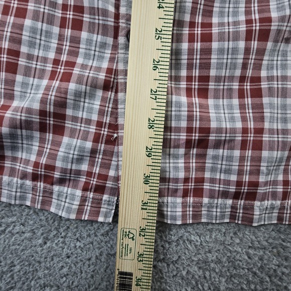 Croft & Barrow Shirt Mens Large‎ Plaid Quick Dry Vented Fishing Hiking Outdoors - Picture 12 of 13